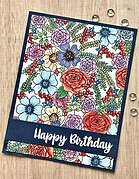 Florals And Greetings - Clear Stamp Set
