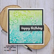 Florals And Greetings - Clear Stamp Set
