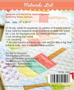 Mini Popsicles - Quilt Pattern