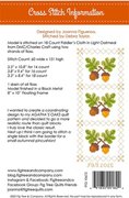 Agatha's Acorns - Cross Stitch Pattern, different perspective #1. Select this picture to zoom in