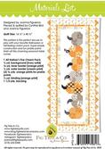 Pumpkins In A Row - Quilt Pattern