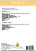 Dandelions - Quilt Pattern