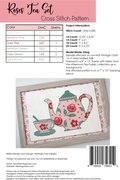 Roses Tea Set - Cross Stitch Pattern