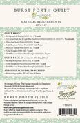Burst Forth - Quilt Pattern, different perspective #1. Select this picture to zoom in