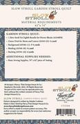 Garden Stroll - Quilt Pattern