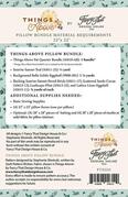 Things Above Pillow Bundle - Sewing Pattern