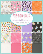 Fab Boo Lous Ghosts Ghostly - Halloween Quilt Fabric