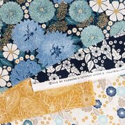 Field Of Flowers Goldenrod - Quilt Fabric