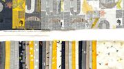 Filigree Saffron - Dandelions Florals Dandelion - Fabric
