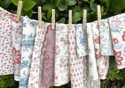Fleur De Paris Jardinage Lavender - Quilt Fabric