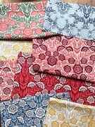 Flower Press Gold - Quilt Fabric
