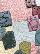 Flower Press Gold - Quilt Fabric