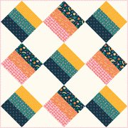 Food Group Peacock - Bouquet Flowers - Quilt Fabric