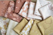 For My Boys Milo Wiggles Honey - Quilt Fabric