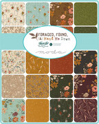 Foraged Found Blooms Cocoa - Quilt Fabric