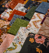 Foraged Found Blooms Cocoa - Quilt Fabric