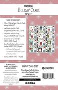 Holiday Cards - Quilt Pattern, different perspective #1. Select this picture to zoom in