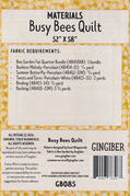 Busy Bees - Quilt Pattern