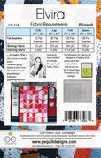 Elvira - Quilt Pattern, different perspective #1. Select this picture to zoom in