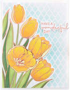 Wonderful Tulips Glimmer - Hot Foil Plate & Die Set 