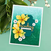 Making Me Smile Sentiments Glimmer - Hot Foil Plate & Die