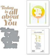 Glimmering All About You - Hot Foil Plate & Die Set