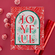 Joyful Glimmer - Hot Foil Plate 