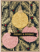 Pine Sprays - Christmas Hot Foil Plate