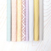 Gathered Bonbons Lilac - Quilt Fabric