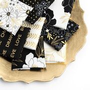 Gilded Paper White - Leaves Blenders Leaf - Quilt Fabric
