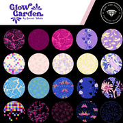 Glow Garden Vines Blacklight - Quilt Fabric