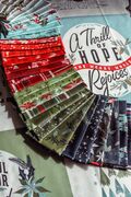 Good News Great Joy Holly Red - Candy - Quilt Fabric