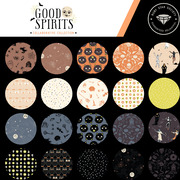 Good Spirits Skulls - Black - Quilt Fabric