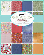 Graze Blue Ribbon Sunshine - Quilt Fabric