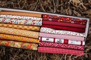 Graze Blue Ribbon Sunshine - Quilt Fabric