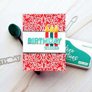 Espalier Fruit Tree Bold Prints - Cling Stamp