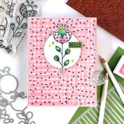 Marching Ants Bold Prints - Cling Stamp