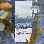Winter Woods HeroScape - Clear Stamp