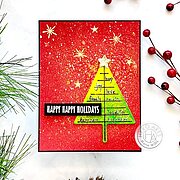 Graphic Lines Holiday - Clear Stamp Set