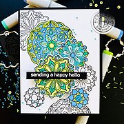 Floral Mandala - Clear Stamp Set
