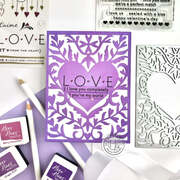 Loving Sentiment Strips - Clear Stamp