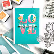 Loving Sentiment Strips - Clear Stamp