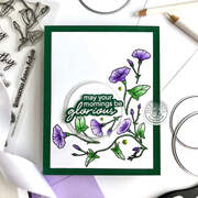 Morning Glory Messages - Clear Stamp 