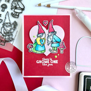 Happy Gnomes - Clear Stamp