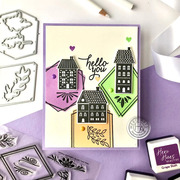 Geometric Frames - Clear Stamp