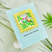 Looking Glass Bird on a Branch - Craft Die Set