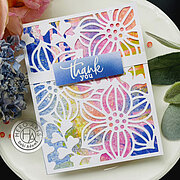 Hearts & Blossoms Cover Plate - Craft Die 
