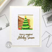 Looking Glass Cozy Christmas - Fancy Die, different perspective #1. Select this picture to zoom in