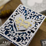 Heart Flourish - Cover Plate