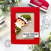 Peeking Elf - Christmas Fancy Die 